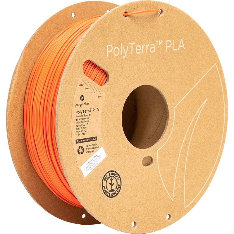 PolyTerra PLA Muted 1kg- Red