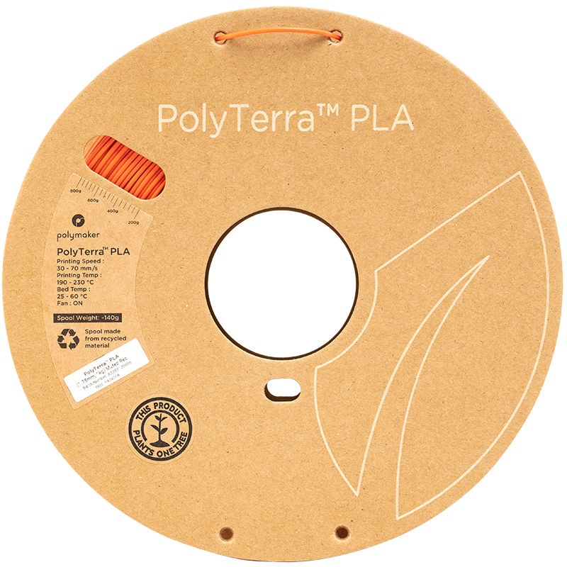 PolyTerra PLA Muted 1kg- Red