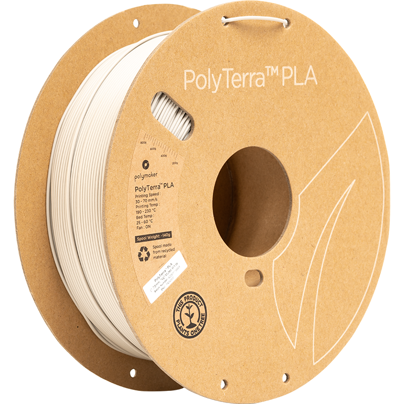 PolyTerra PLA Muted 1kg- White