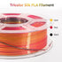 iSANMATE  Silk Red-Gold-Black Pla multi colour 1.75mm Filament 1kg roll