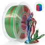 iSANMATE Silk [Red-Green-Blue] Pla Tri Colour 1.75mm Filament 1kg roll