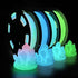 iSANMATE PLA luminous rainbow filament 1.75mm 1kg roll