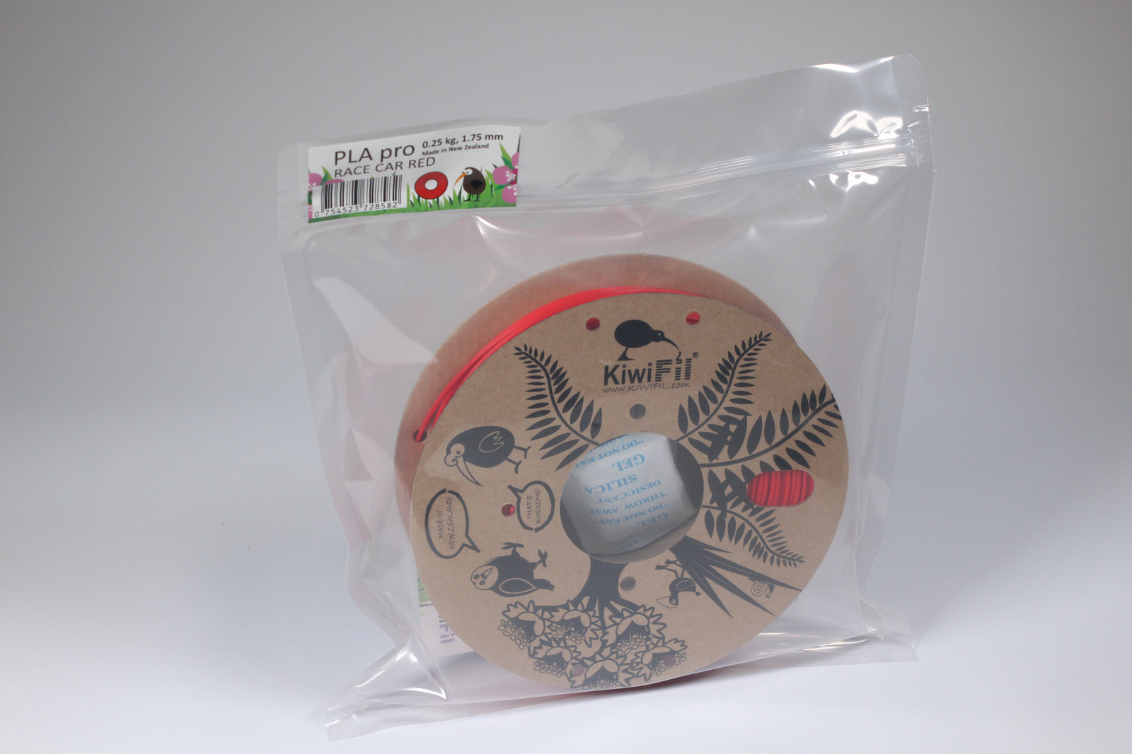 KiwiFil PLA Pro 1.75mm Race Car Red 250g