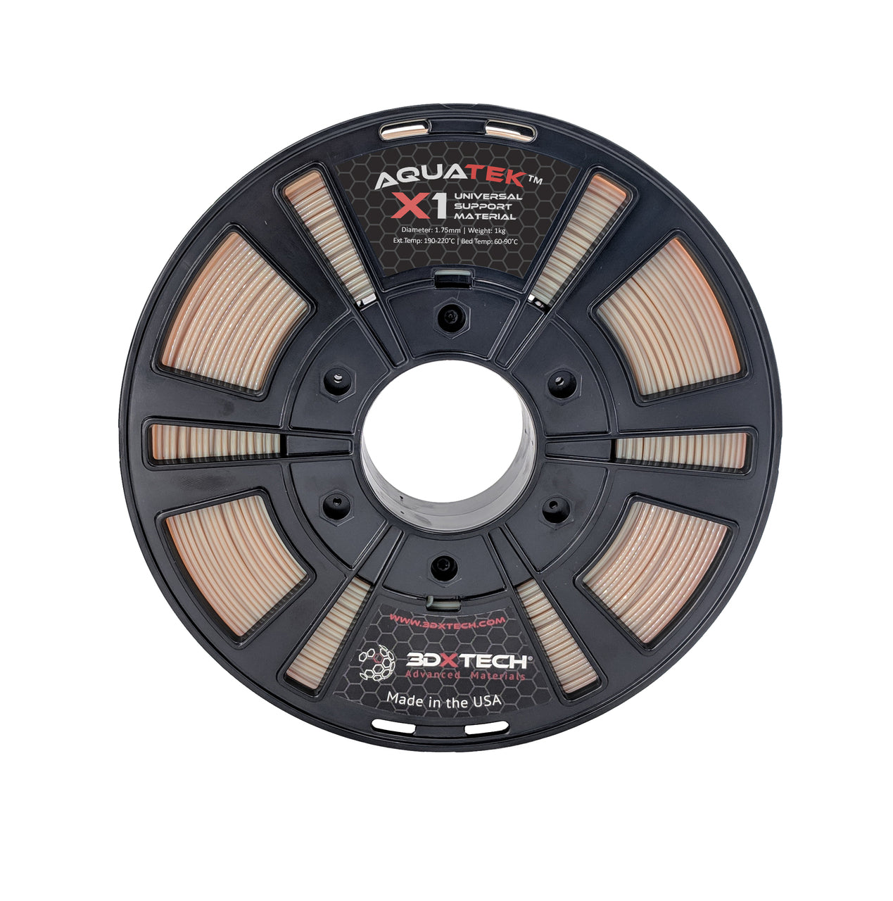 AquaTek™ X1 Universal Water Soluble Support Filament