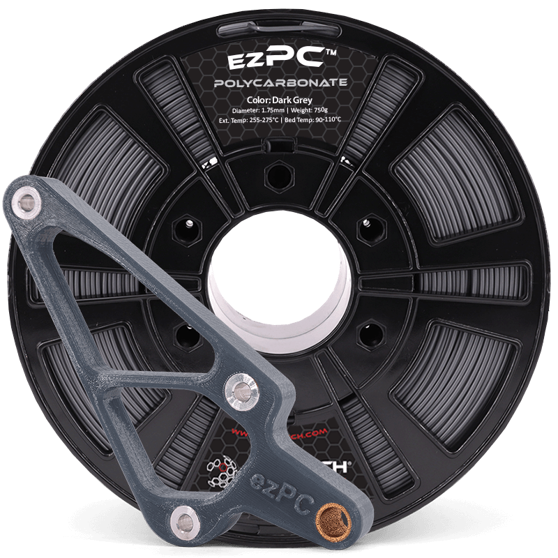 ezPC (POLYCARBONATE) 750g Dark Grey 1.75mm 3DXTech